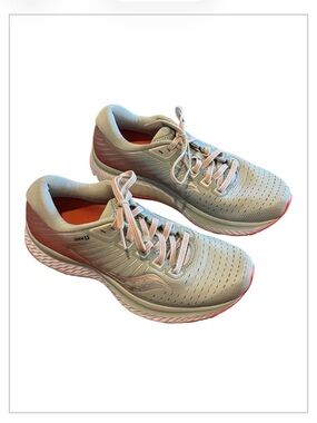 Saucony Women’s Light Mint and Orange Running Sneakers Guide 13, sz 7 like new